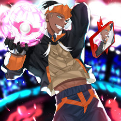 This is a pixiv picture whose title is Raihan.