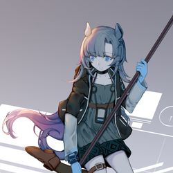This is a pixiv picture whose title is 【明日方舟】芬.