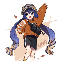 This is a pixiv picture whose title is 秋うな.