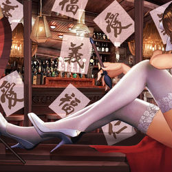 This is a pixiv picture whose title is azurlane.