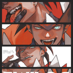 This is a pixiv picture whose title is キバナ:Twilog.