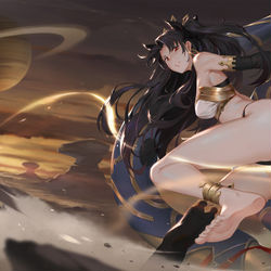 This is a pixiv picture whose title is 伊什塔尔.