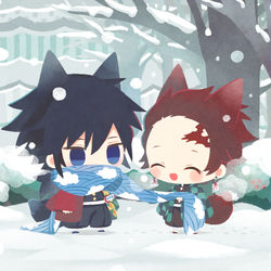 This is a pixiv picture whose title is ぐるぐるまきまき.
