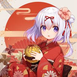 This is a pixiv picture whose title is 座敷童子.