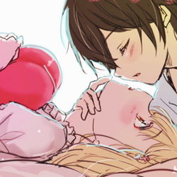 This is a pixiv picture whose title is 百合作品系まとめ.