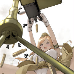 This is a pixiv picture whose title is 伏せてなさい！坊や.
