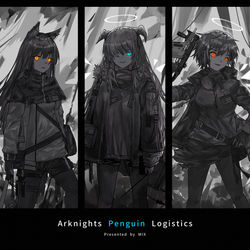 This is a pixiv picture whose title is Penguin Logistics.