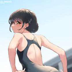 This is a pixiv picture whose title is むっ.