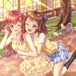 This is a pixiv picture whose title is Reika＆Kasumi.