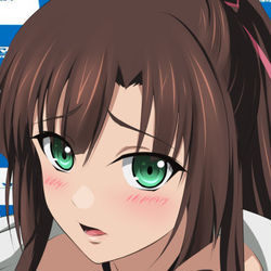 This is a pixiv picture whose title is BD&DVD全巻購入特典のおっぱいもみもみイベントをする煌坂さん.