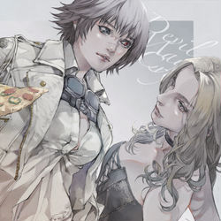 This is a pixiv picture whose title is Bad company.