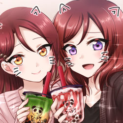 This is a pixiv picture whose title is りこまき.