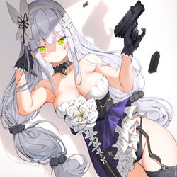 This is a pixiv picture whose title is HK416.