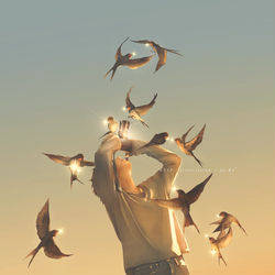 This is a pixiv picture whose title is observation.