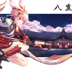 This is a pixiv picture whose title is 崩坏3rd - 八重 樱.