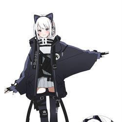 This is a pixiv picture whose title is キャラデザ練習.