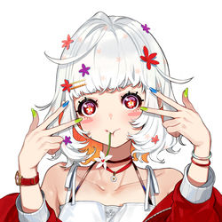 This is a pixiv picture whose title is お花ちゃんで〜す🌼.