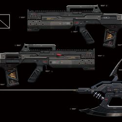 This is a pixiv picture whose title is ASh-12.7 ＆ bardiche.