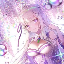 This is a pixiv picture whose title is エミリア.