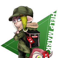 This is a pixiv picture whose title is ヘルプマーク.