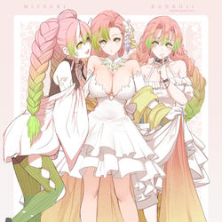 This is a pixiv picture whose title is Triple the love.
