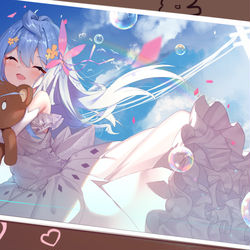 This is a pixiv picture whose title is 叶小鱼.