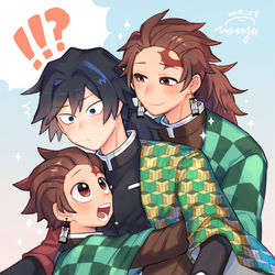 This is a pixiv picture whose title is 鬼滅之刃塗鴉集(2).