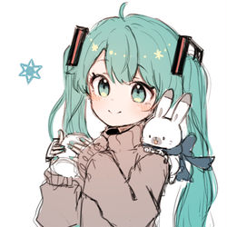 This is a pixiv picture whose title is miku &ユキネ!.