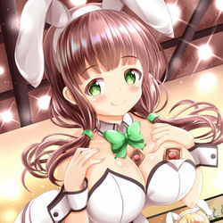This is a pixiv picture whose title is バニー千夜ちゃん.