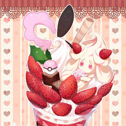 This is a pixiv picture whose title is マホイップ.