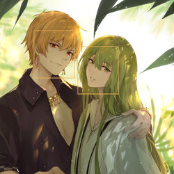 This is a pixiv picture whose title is メソポタミア最強夫婦.
