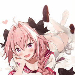 This is a pixiv picture whose title is アストルフォきゅん.