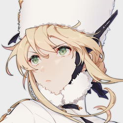 This is a pixiv picture whose title is 雪原，信仰，箭矢。.