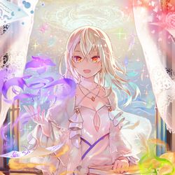 This is a pixiv picture whose title is 異たる音色の魔導書は.
