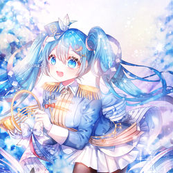 This is a pixiv picture whose title is SNOW MIKU 2020.