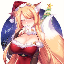 This is a pixiv picture whose title is クリスマス弥陀羅.