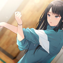 This is a pixiv picture whose title is いっちにーさんしー.