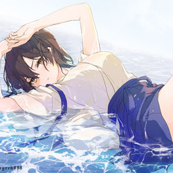 This is a pixiv picture whose title is 艦これ落書きまとめ１.