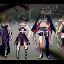 This is a pixiv picture whose title is THE SISTERS OF WALHALLA.