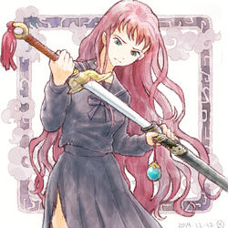 This is a pixiv picture whose title is 陽子.