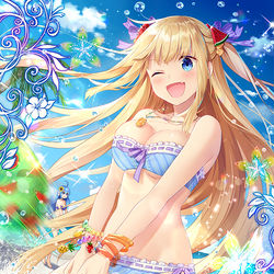 This is a pixiv picture whose title is ビーチバレー女子.