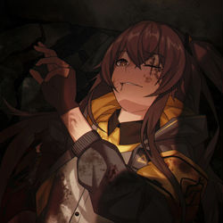 This is a pixiv picture whose title is ump45.