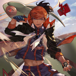 This is a pixiv picture whose title is キバナさん.