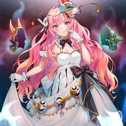 This is a pixiv picture whose title is Masquerade..