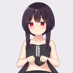 This is a pixiv picture whose title is パンツを見せてくれるめぐみん.