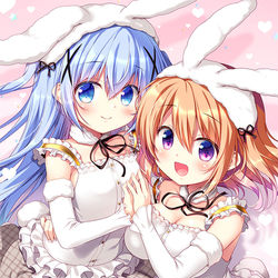 This is a pixiv picture whose title is ぴょんぴょん！ 🐰 🐰 ✨.