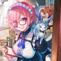 This is a pixiv picture whose title is 【 DEAR MASTER 】マシュ.