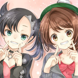 This is a pixiv picture whose title is にーっ.