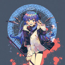 This is a pixiv picture whose title is Mostima.
