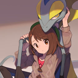 This is a pixiv picture whose title is インテレオン.